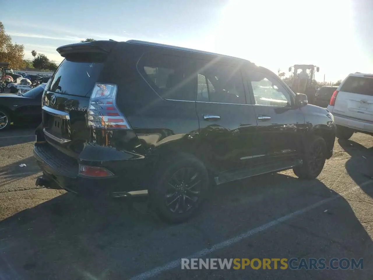 3 fotografías del automóvil dañado JTJAM7BX5M5296330 LEXUS GX 2021
