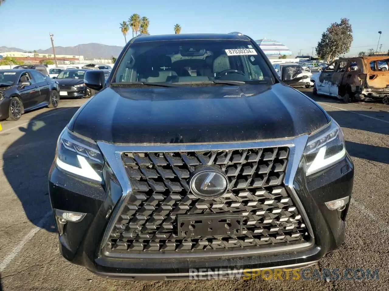 5 fotografías del automóvil dañado JTJAM7BX5M5296330 LEXUS GX 2021
