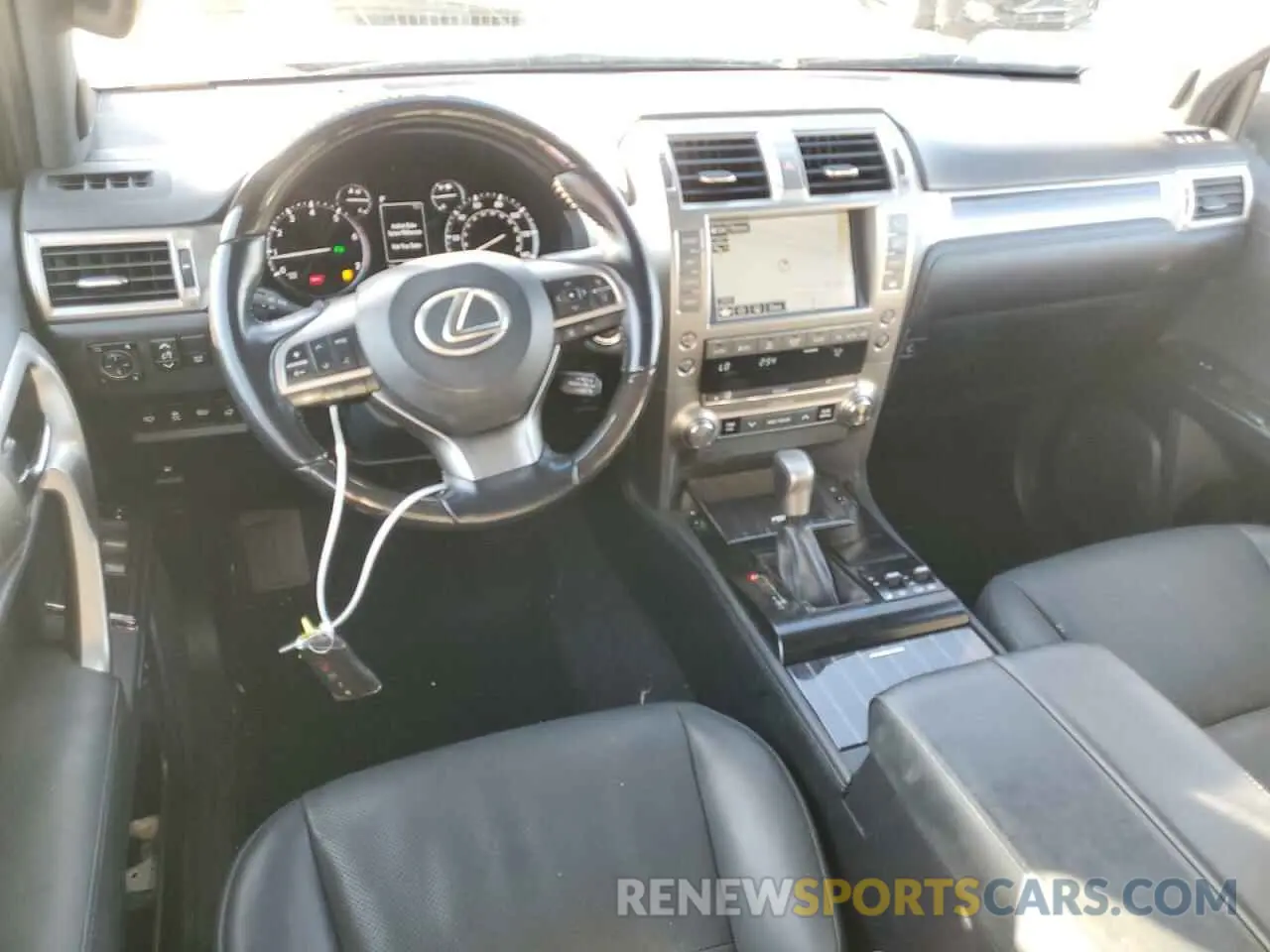 8 fotografías del automóvil dañado JTJAM7BX5M5296330 LEXUS GX 2021