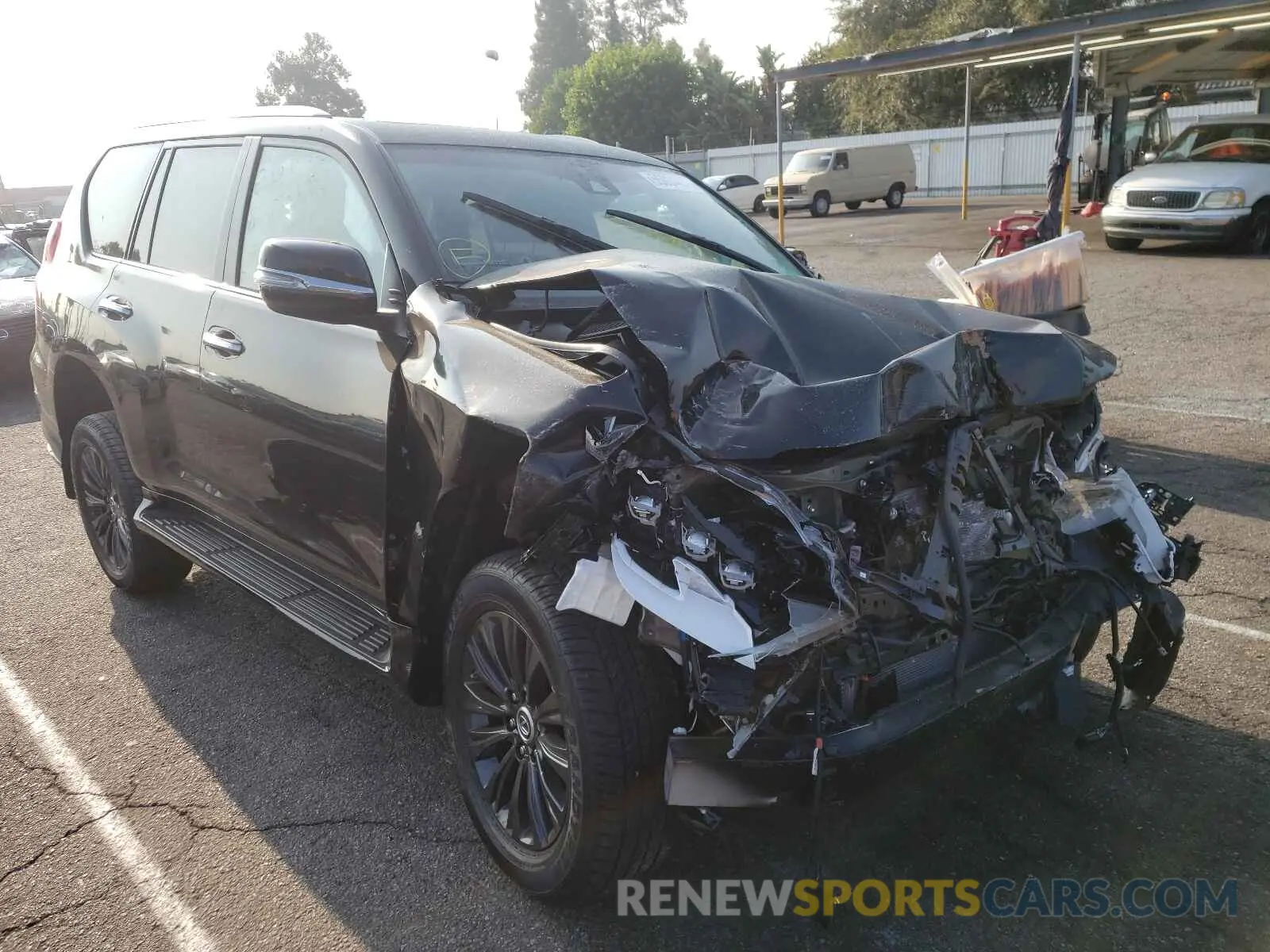 1 fotografías del automóvil dañado JTJAM7BX5M5297820 LEXUS GX 2021