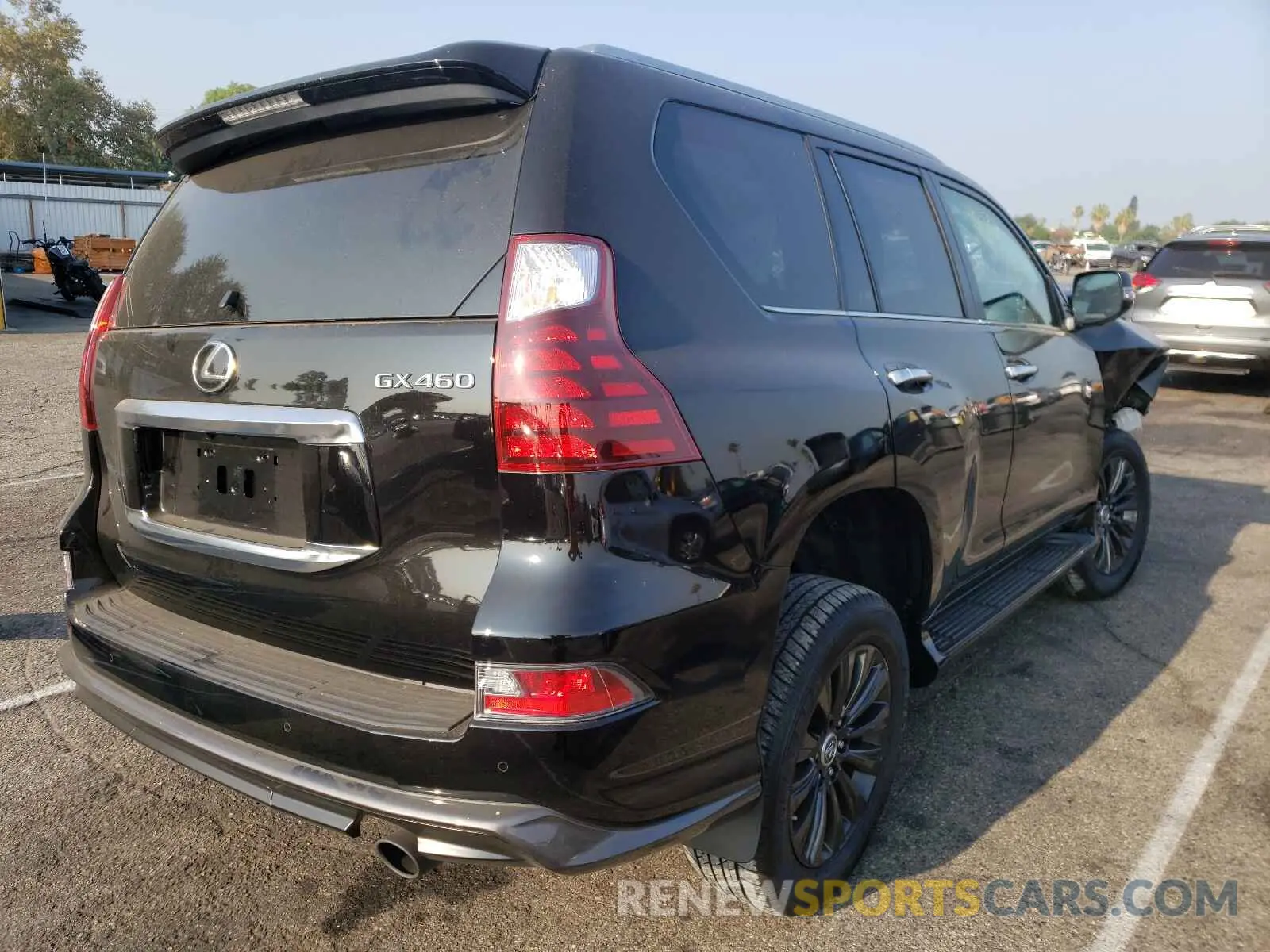4 fotografías del automóvil dañado JTJAM7BX5M5297820 LEXUS GX 2021