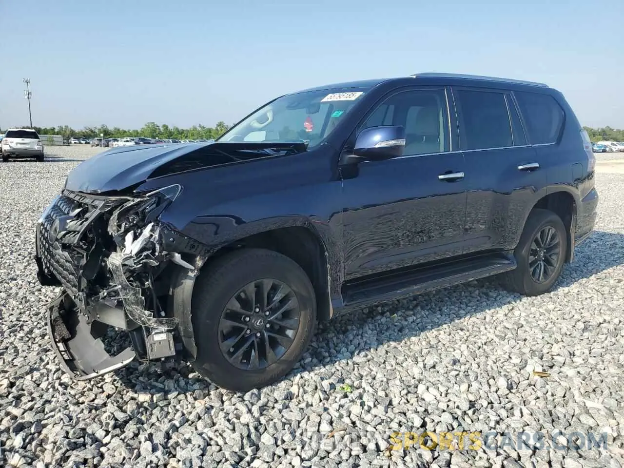 1 fotografías del automóvil dañado JTJAM7BX5M5299244 LEXUS GX 2021