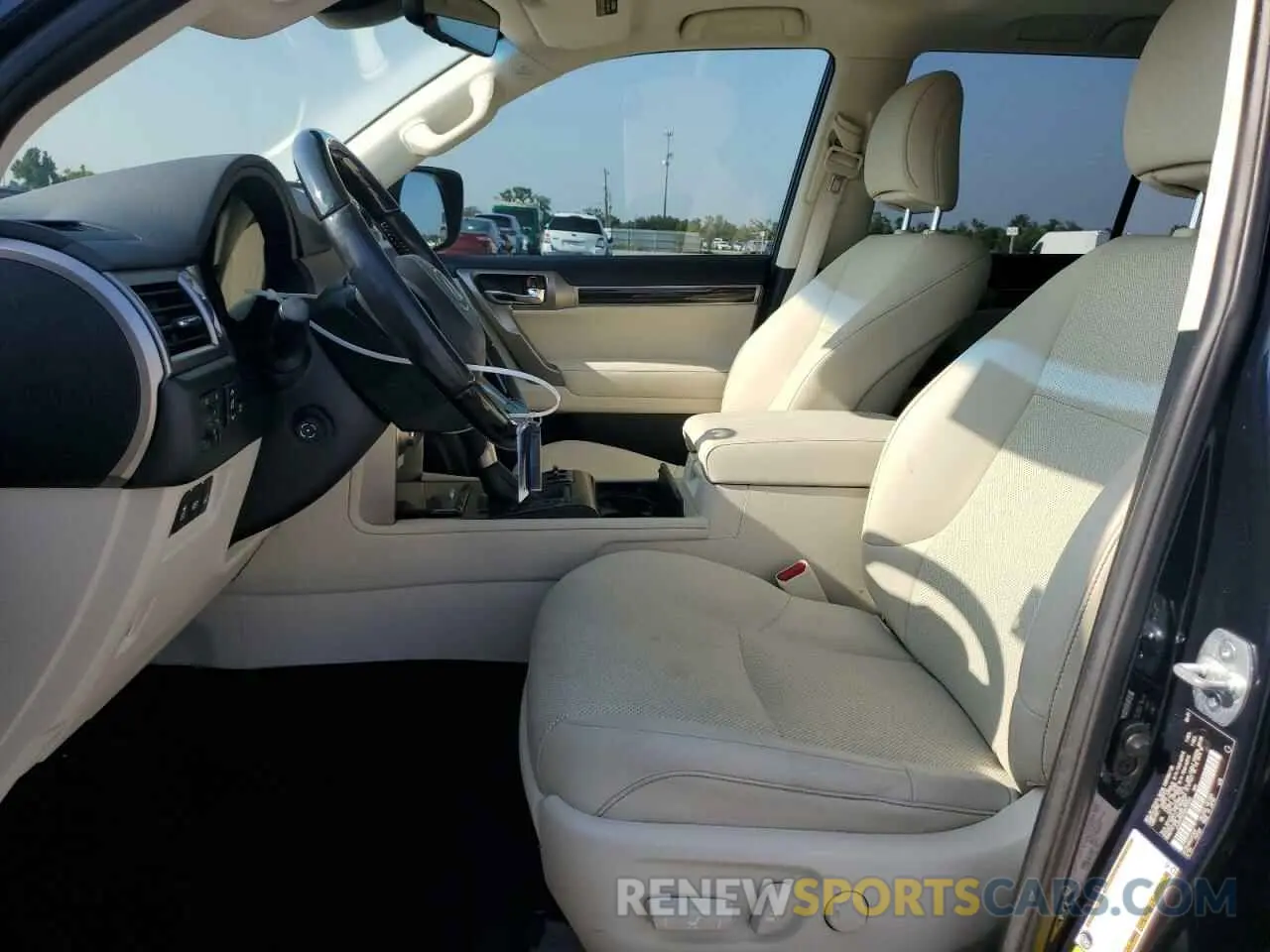 7 fotografías del automóvil dañado JTJAM7BX5M5299244 LEXUS GX 2021