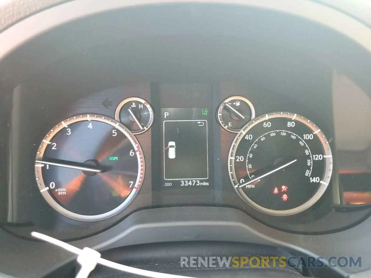 9 fotografías del automóvil dañado JTJAM7BX5M5299244 LEXUS GX 2021