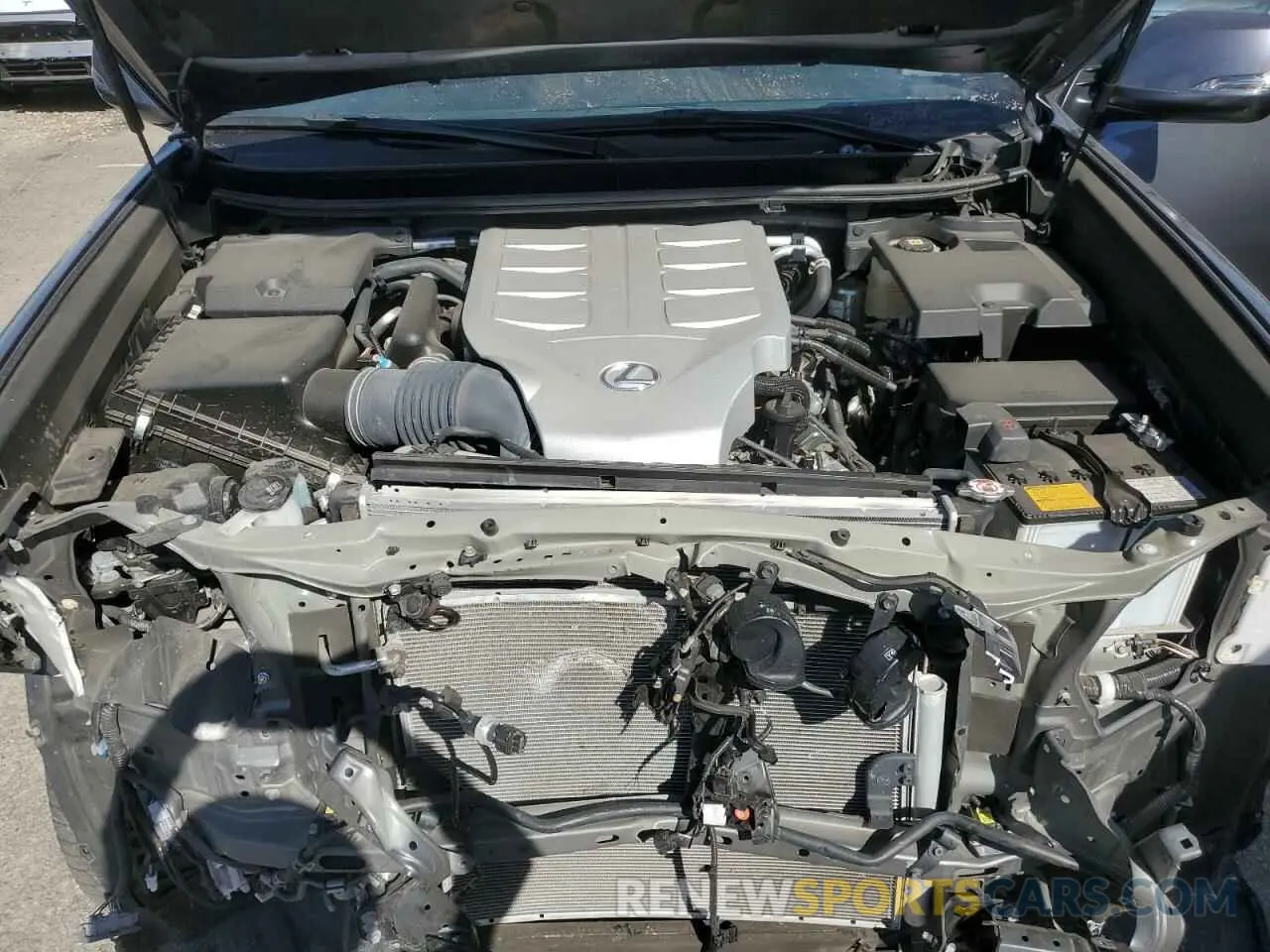 12 fotografías del automóvil dañado JTJAM7BX5M5300392 LEXUS GX 2021