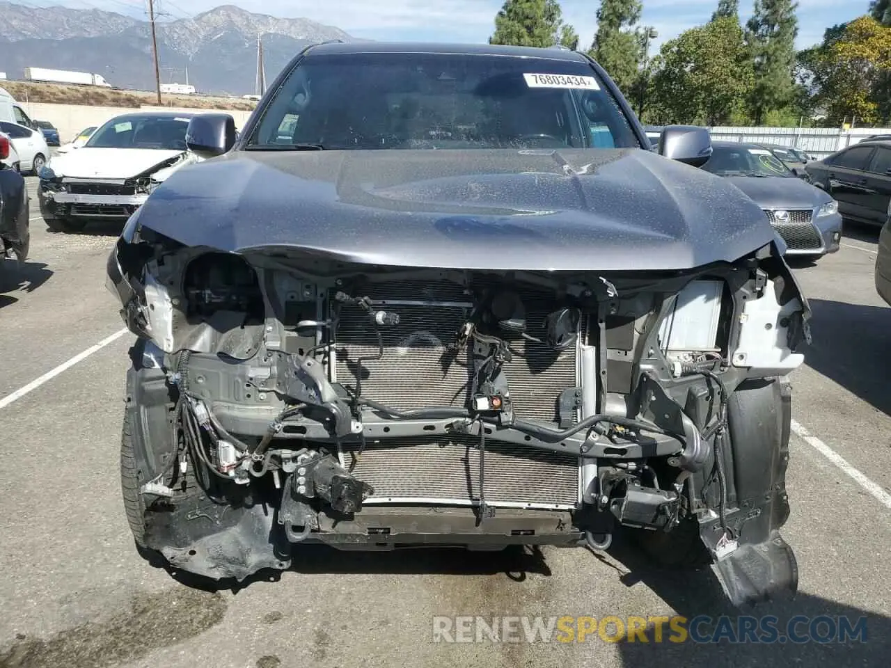 5 fotografías del automóvil dañado JTJAM7BX5M5300392 LEXUS GX 2021