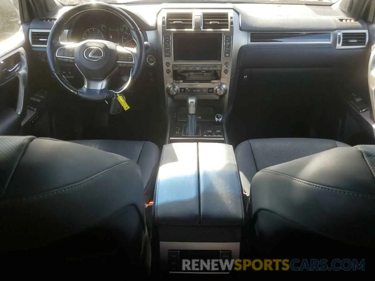 8 fotografías del automóvil dañado JTJAM7BX5M5300392 LEXUS GX 2021