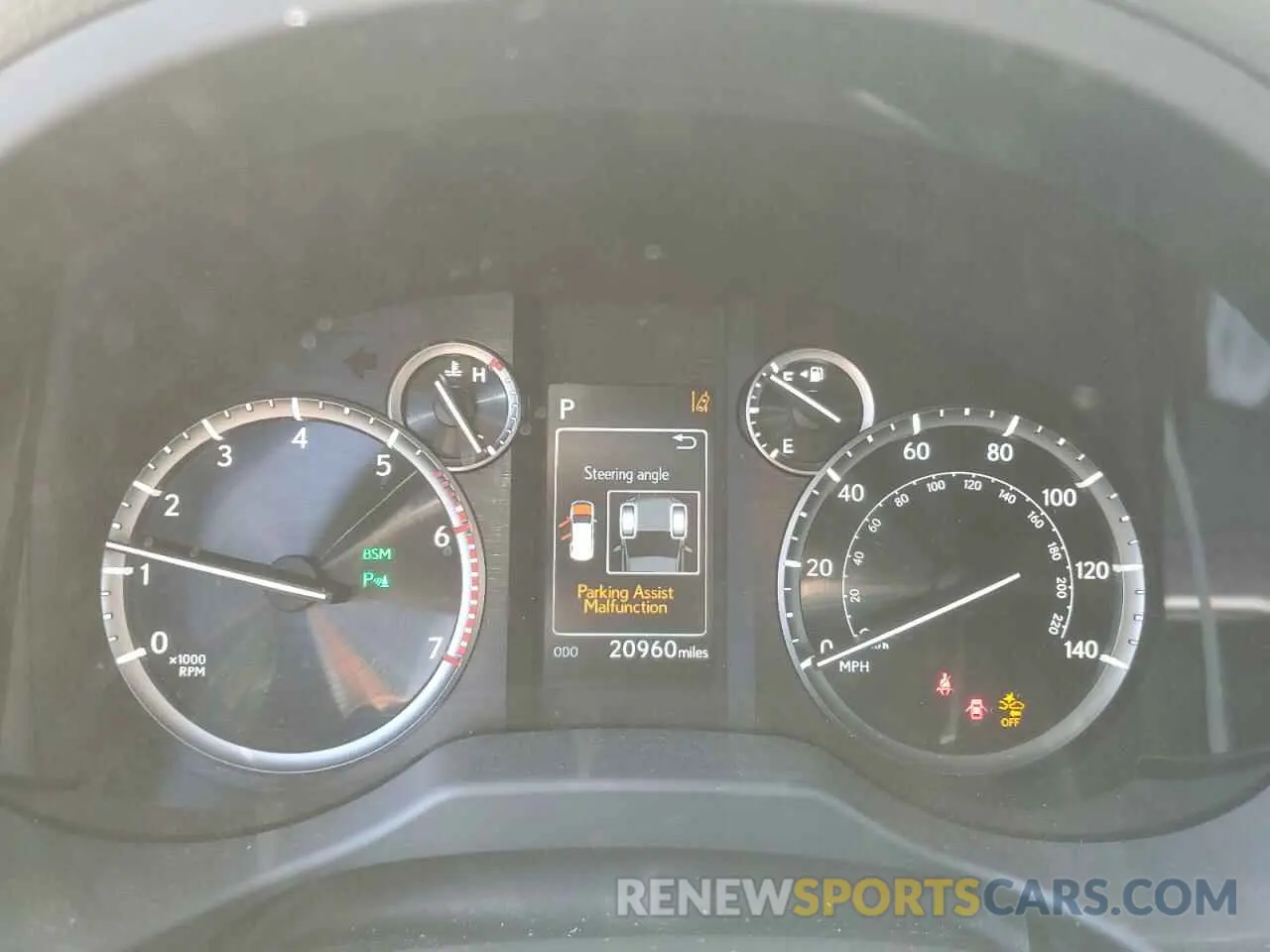 9 fotografías del automóvil dañado JTJAM7BX5M5300392 LEXUS GX 2021