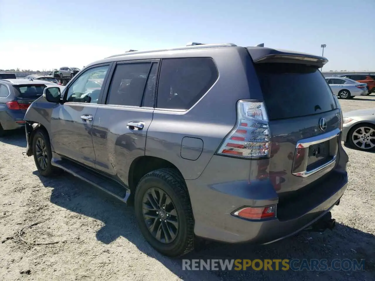 3 fotografías del automóvil dañado JTJAM7BX5M5301350 LEXUS GX 2021