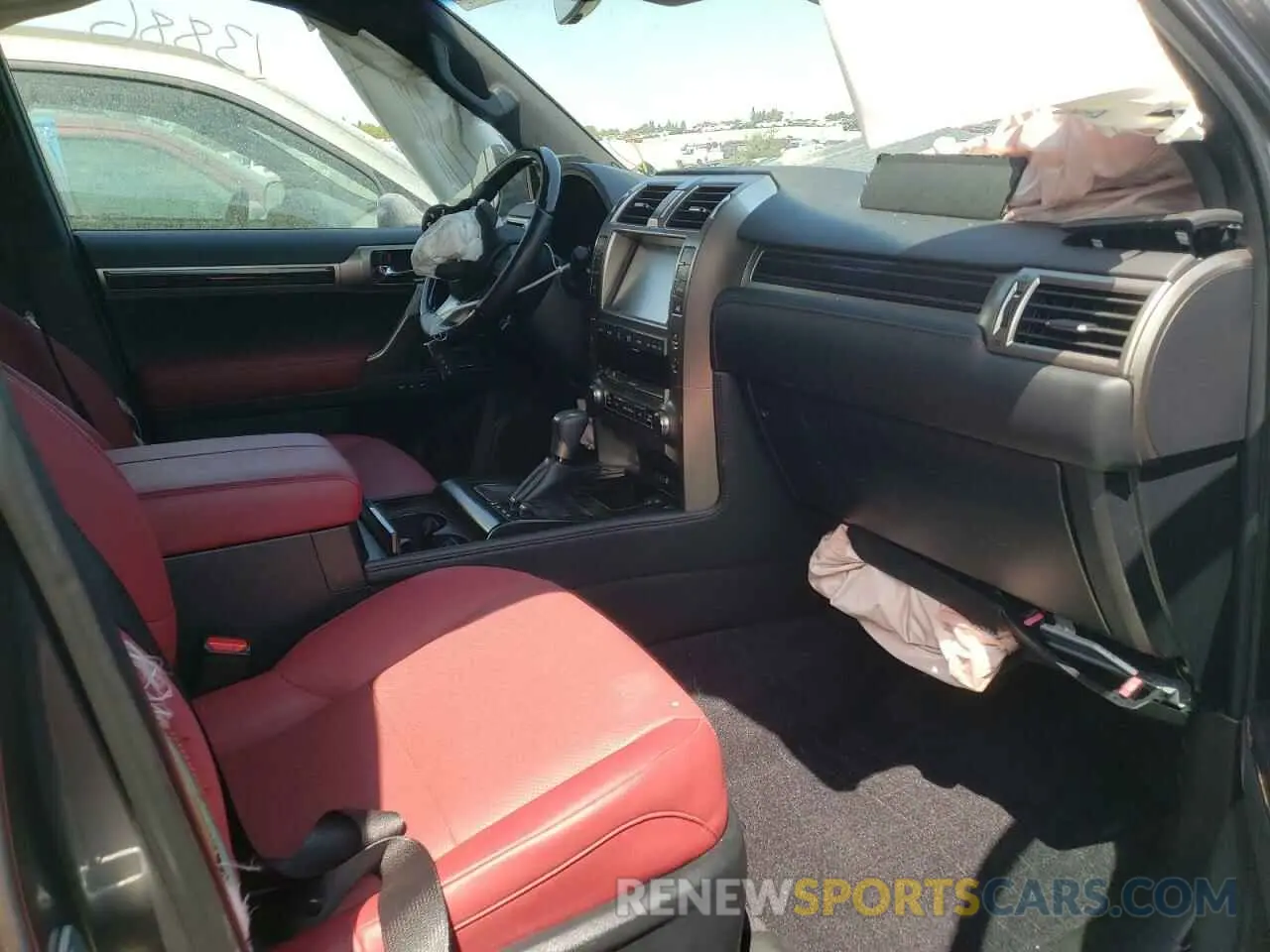 5 fotografías del automóvil dañado JTJAM7BX5M5301350 LEXUS GX 2021