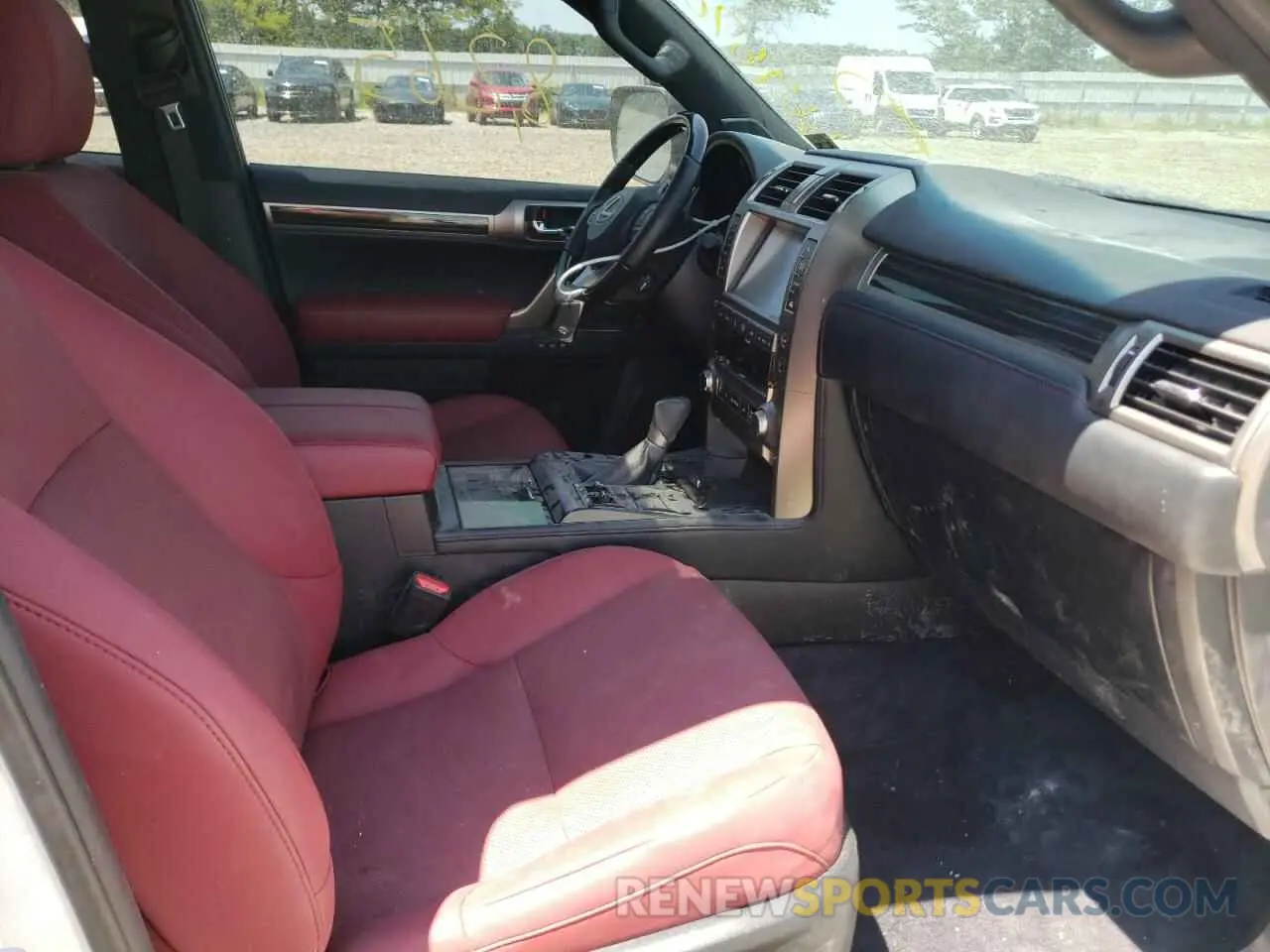 5 fotografías del automóvil dañado JTJAM7BX5M5301574 LEXUS GX 2021