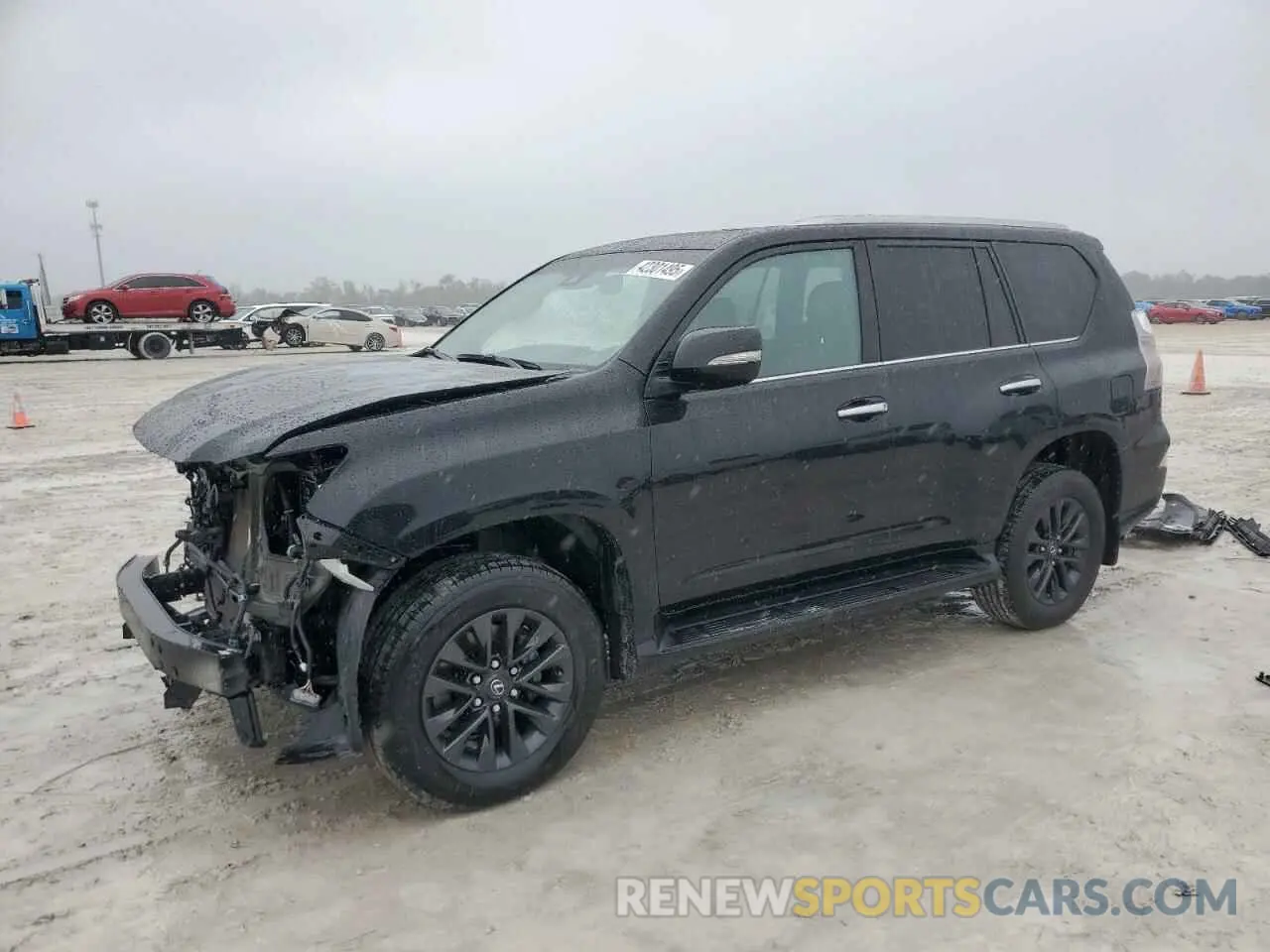 1 fotografías del automóvil dañado JTJAM7BX6M5270397 LEXUS GX 2021