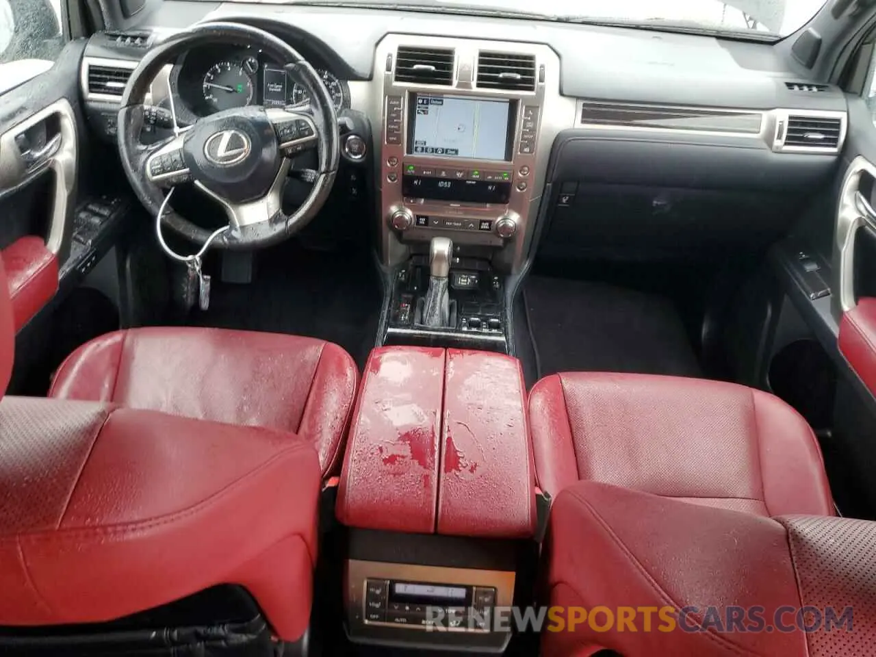 8 fotografías del automóvil dañado JTJAM7BX6M5270397 LEXUS GX 2021