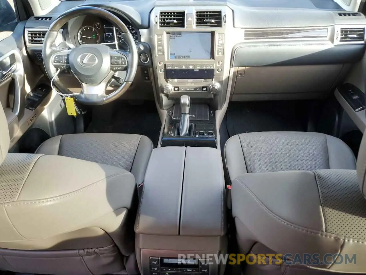 8 fotografías del automóvil dañado JTJAM7BX6M5276152 LEXUS GX 2021