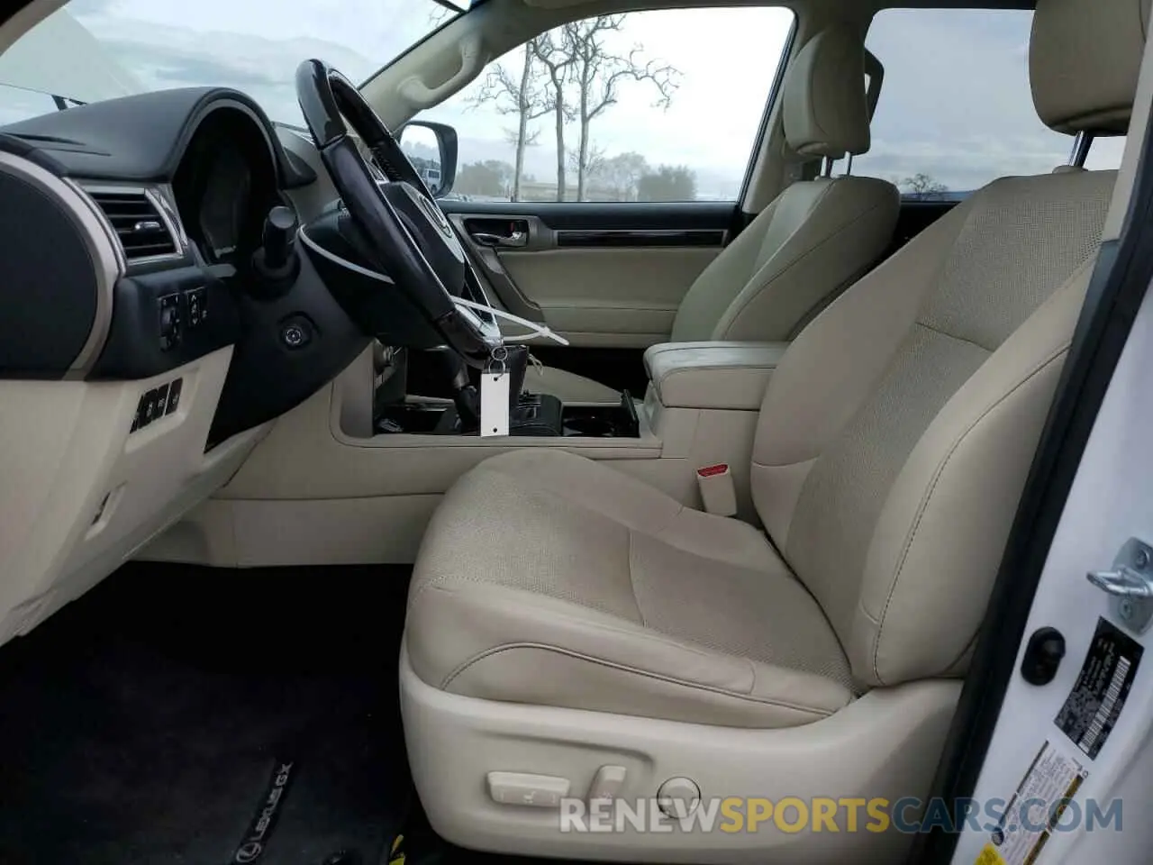 7 fotografías del automóvil dañado JTJAM7BX6M5279858 LEXUS GX 2021