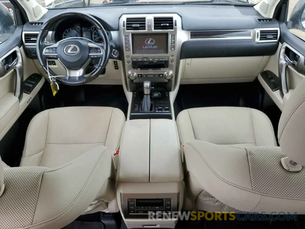 8 fotografías del automóvil dañado JTJAM7BX6M5279858 LEXUS GX 2021