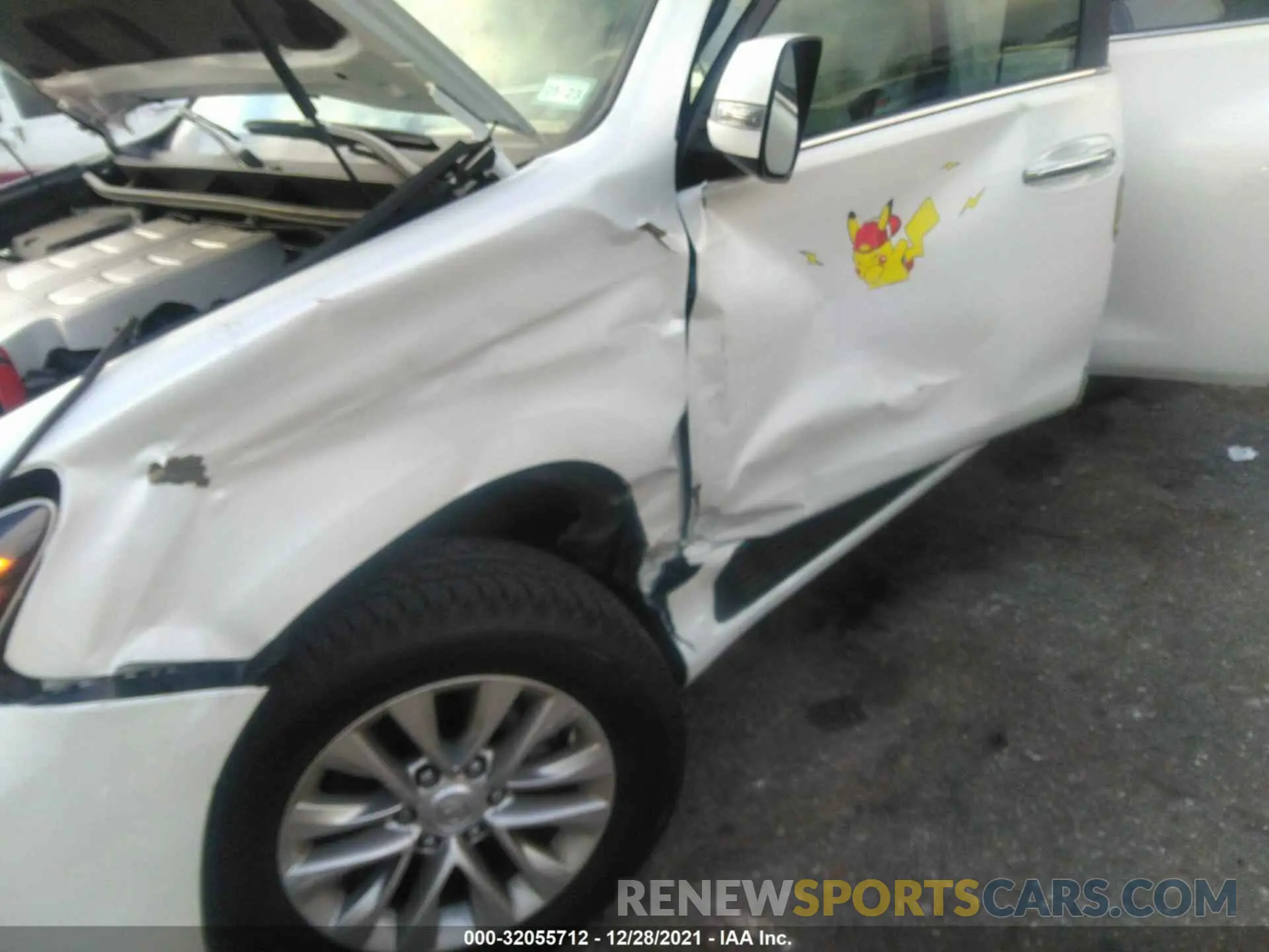 6 fotografías del automóvil dañado JTJAM7BX6M5280511 LEXUS GX 2021