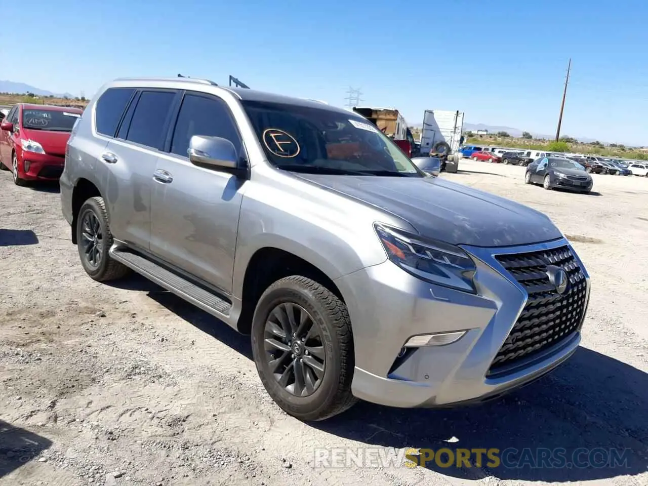 1 fotografías del automóvil dañado JTJAM7BX6M5281240 LEXUS GX 2021