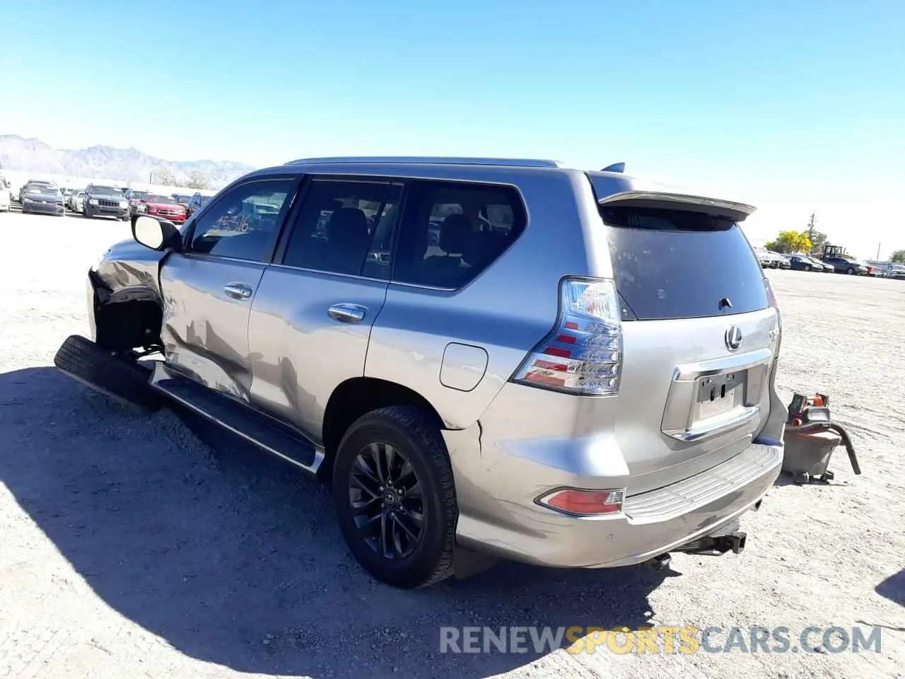 3 fotografías del automóvil dañado JTJAM7BX6M5281240 LEXUS GX 2021