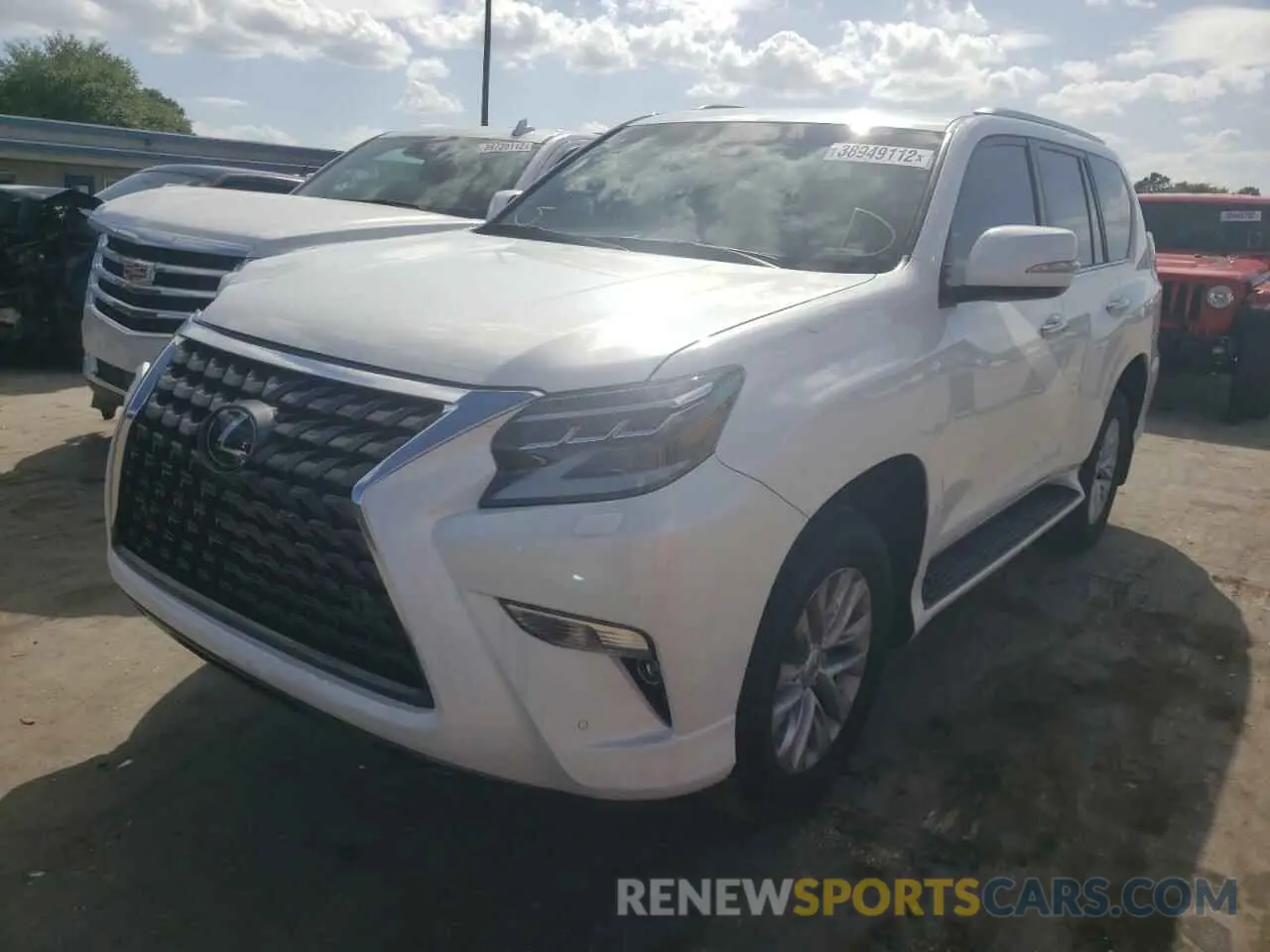 2 fotografías del automóvil dañado JTJAM7BX6M5286521 LEXUS GX 2021