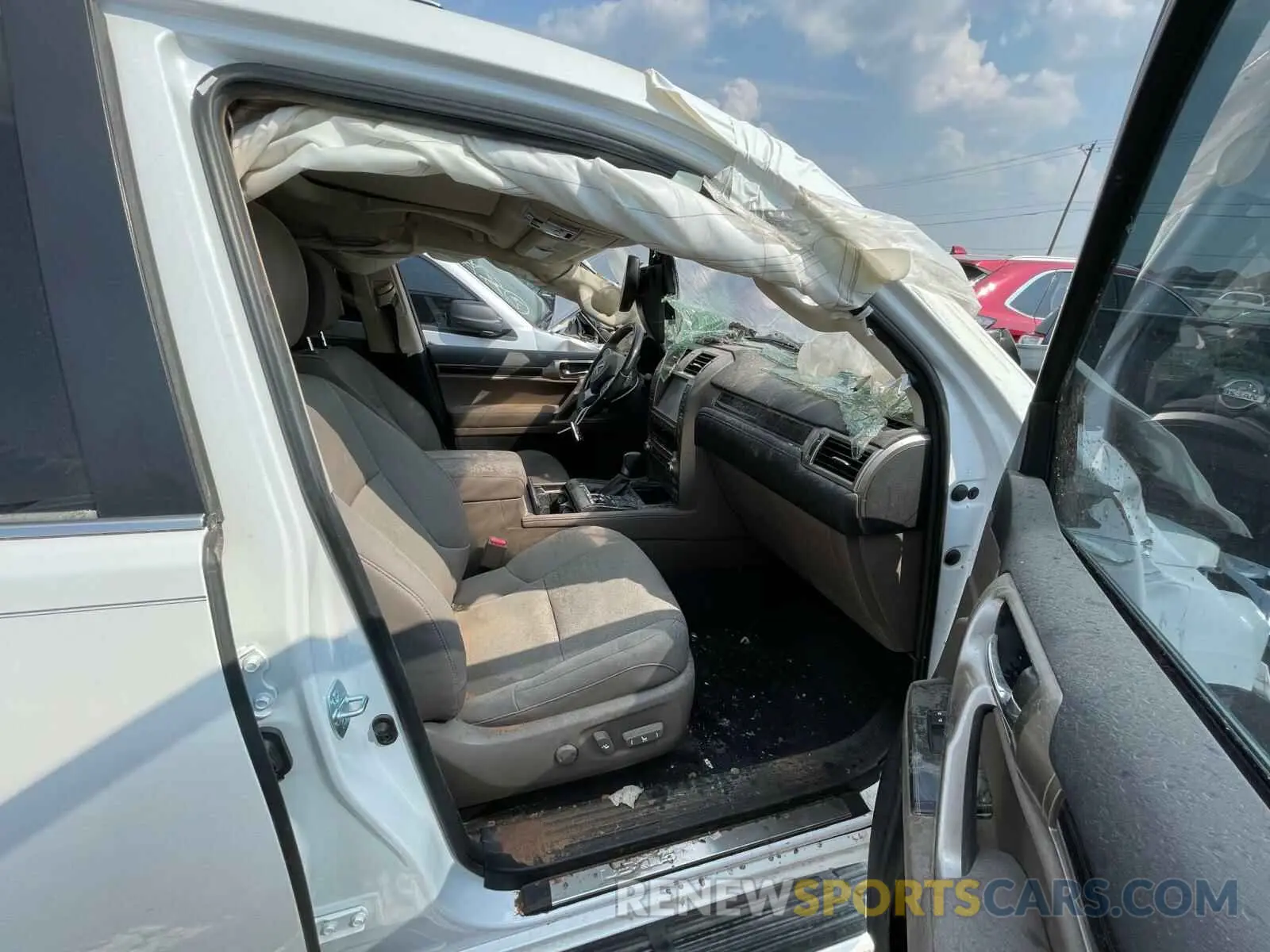 5 fotografías del automóvil dañado JTJAM7BX6M5287149 LEXUS GX 2021