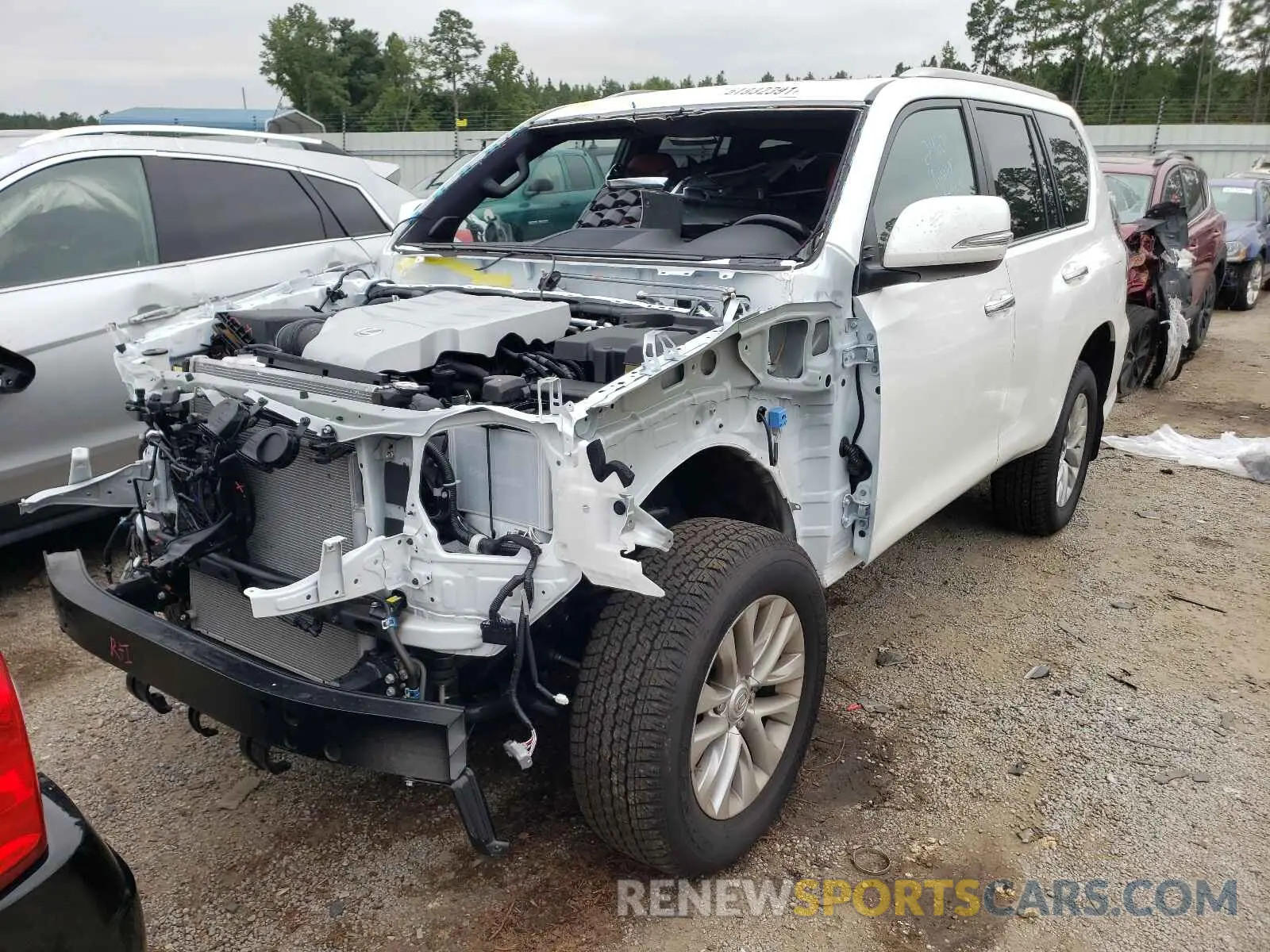 1 fotografías del automóvil dañado JTJAM7BX6M5291329 LEXUS GX 2021