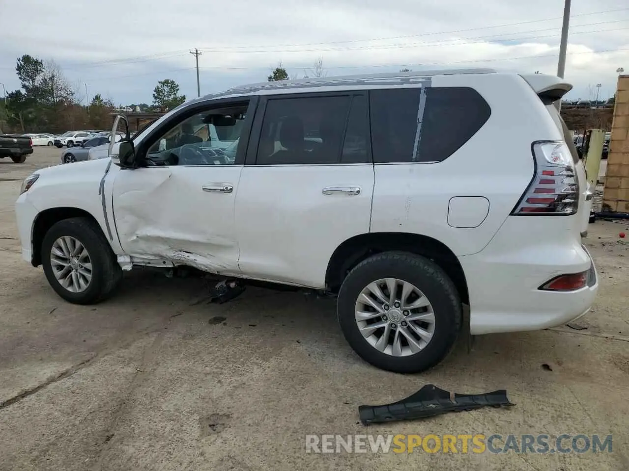 2 fotografías del automóvil dañado JTJAM7BX6M5291623 LEXUS GX 2021