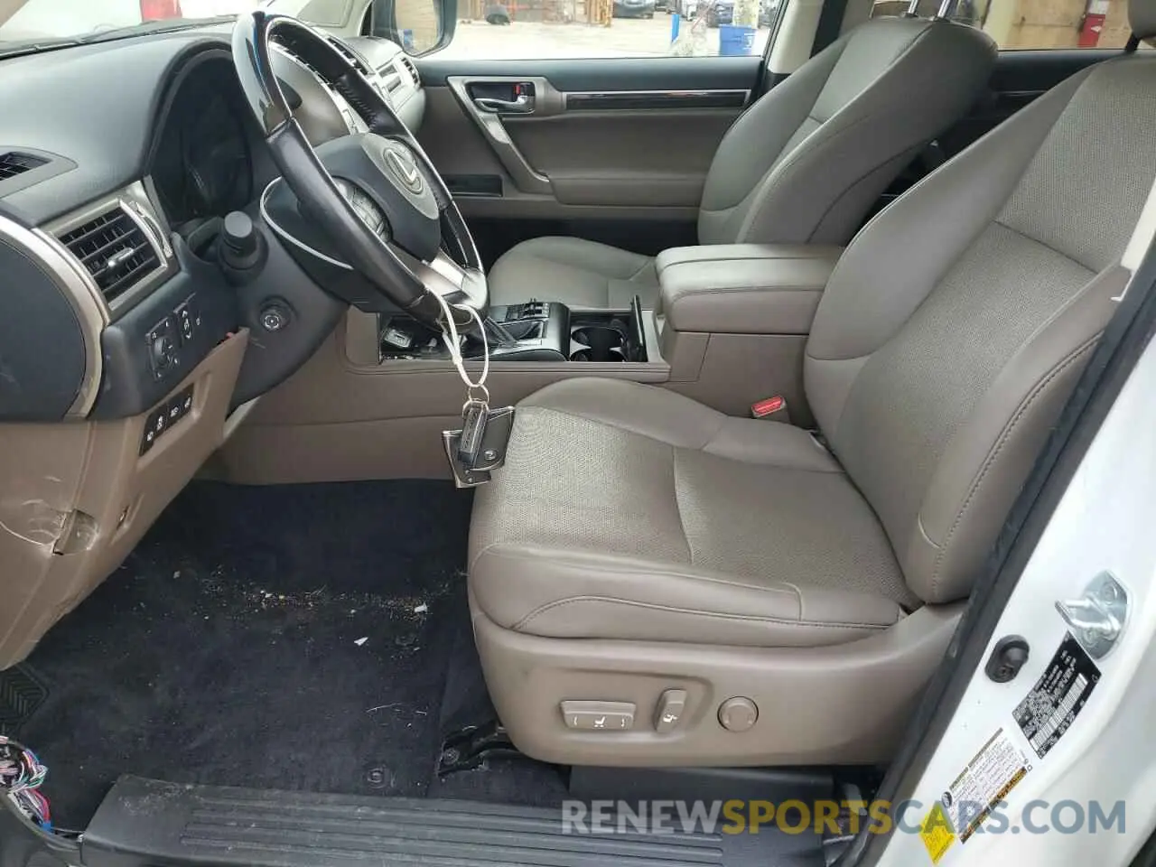 7 fotografías del automóvil dañado JTJAM7BX6M5291623 LEXUS GX 2021