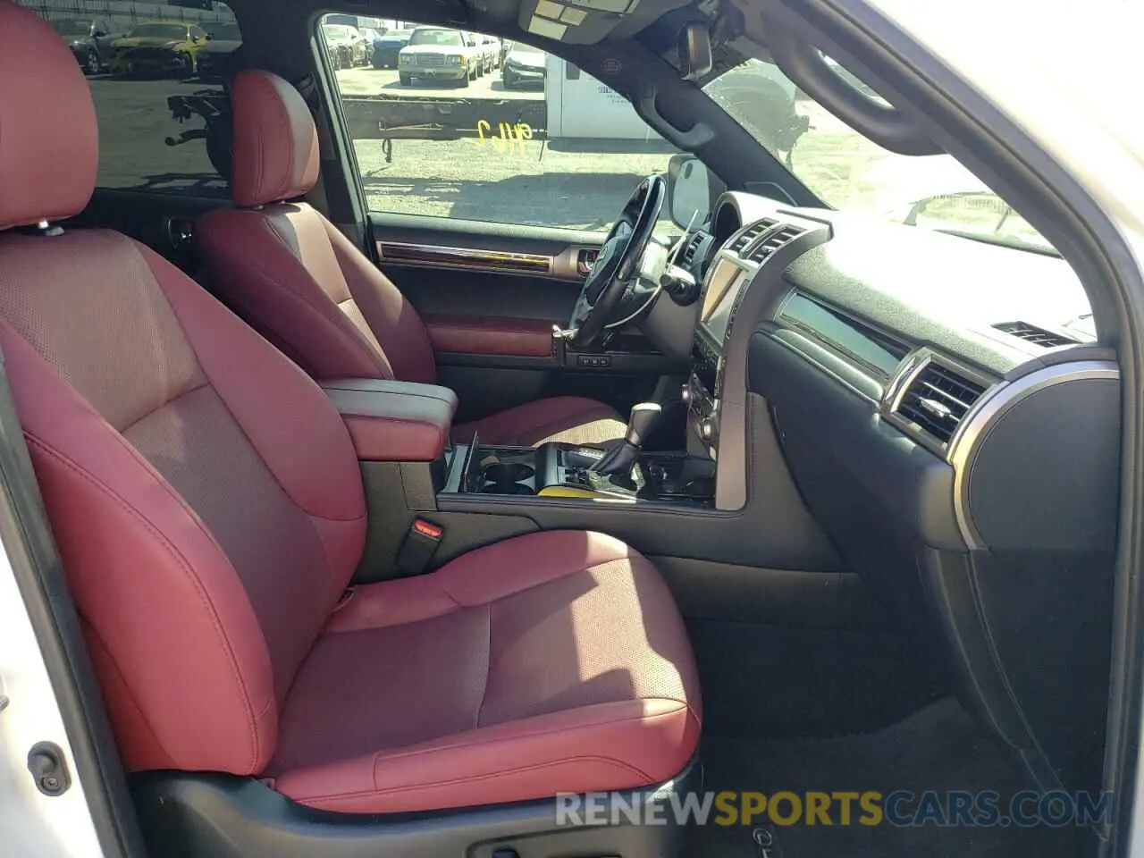 5 fotografías del automóvil dañado JTJAM7BX7M5290108 LEXUS GX 2021
