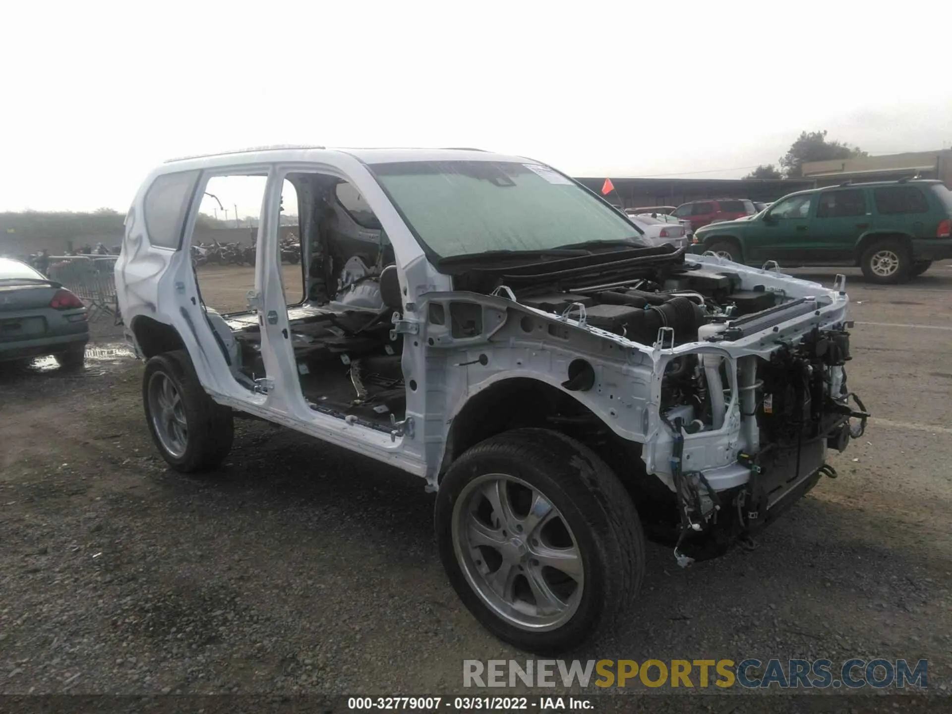 1 fotografías del automóvil dañado JTJAM7BX7M5293249 LEXUS GX 2021