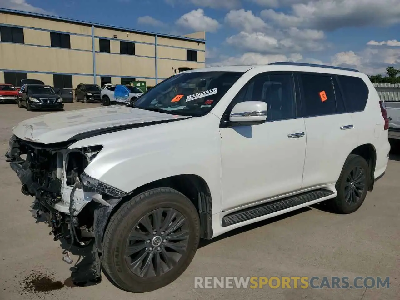 1 fotografías del automóvil dañado JTJAM7BX7M5294546 LEXUS GX 2021