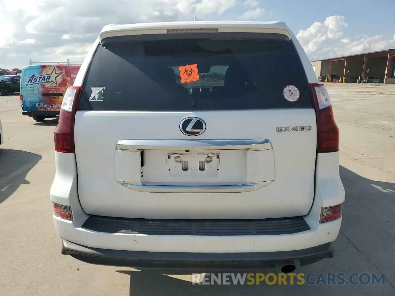6 fotografías del automóvil dañado JTJAM7BX7M5294546 LEXUS GX 2021