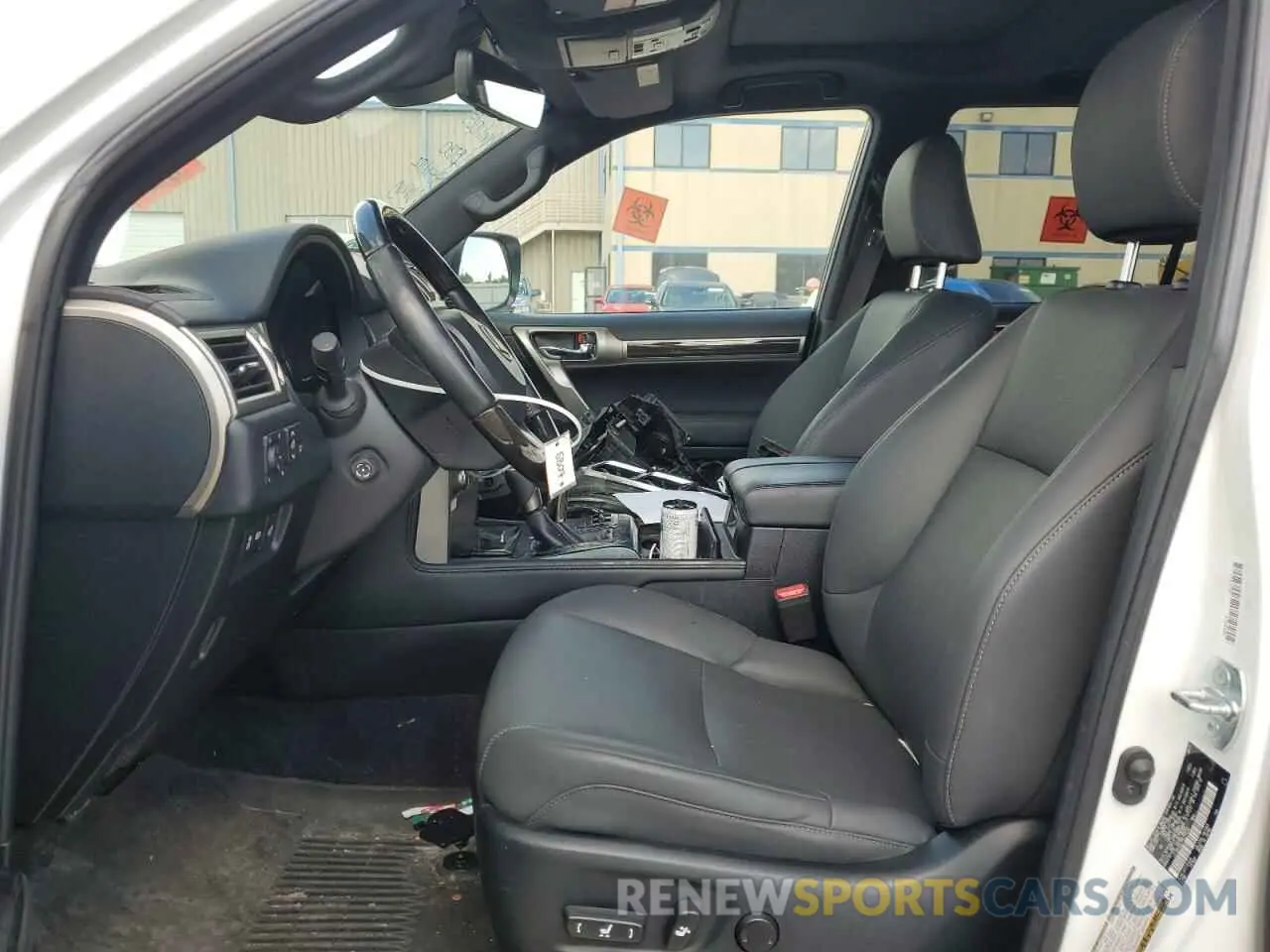 7 fotografías del automóvil dañado JTJAM7BX7M5294546 LEXUS GX 2021