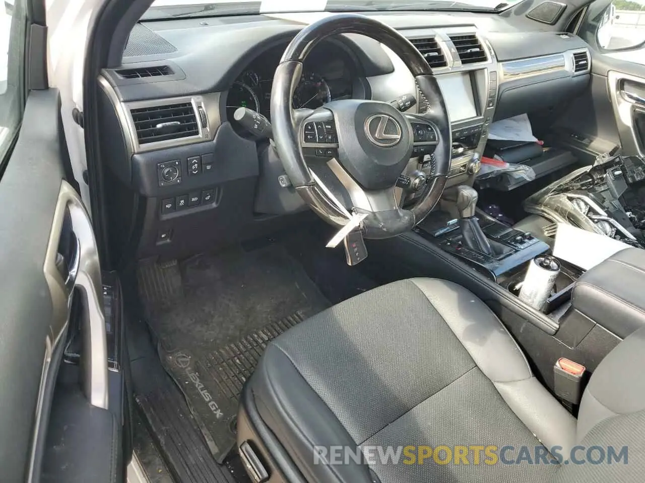 8 fotografías del automóvil dañado JTJAM7BX7M5294546 LEXUS GX 2021