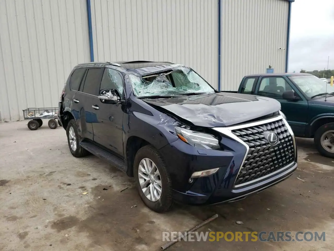 1 fotografías del automóvil dañado JTJAM7BX7M5295826 LEXUS GX 2021