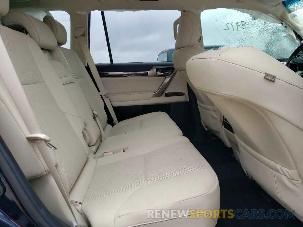 6 fotografías del automóvil dañado JTJAM7BX7M5295826 LEXUS GX 2021