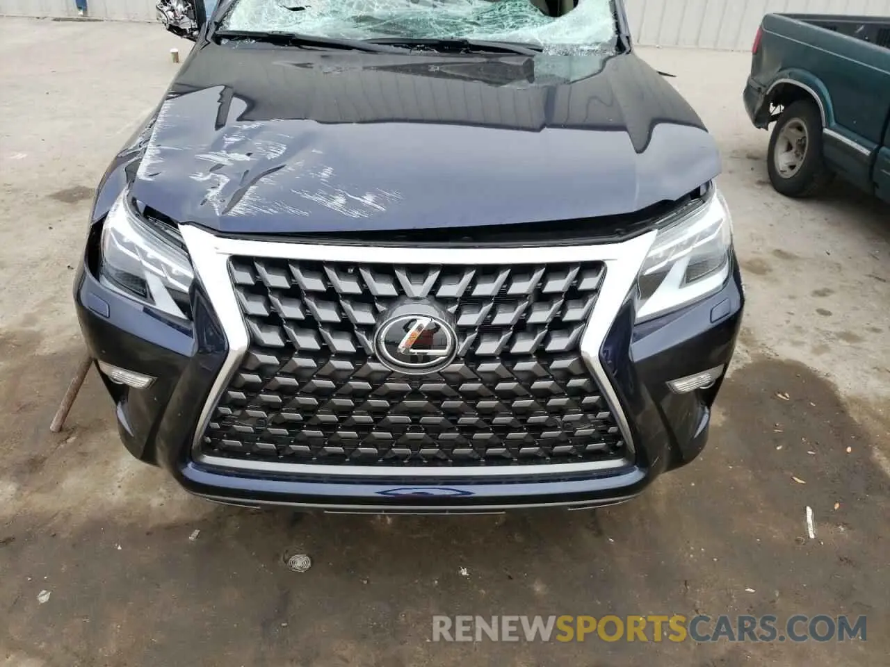 7 fotografías del automóvil dañado JTJAM7BX7M5295826 LEXUS GX 2021