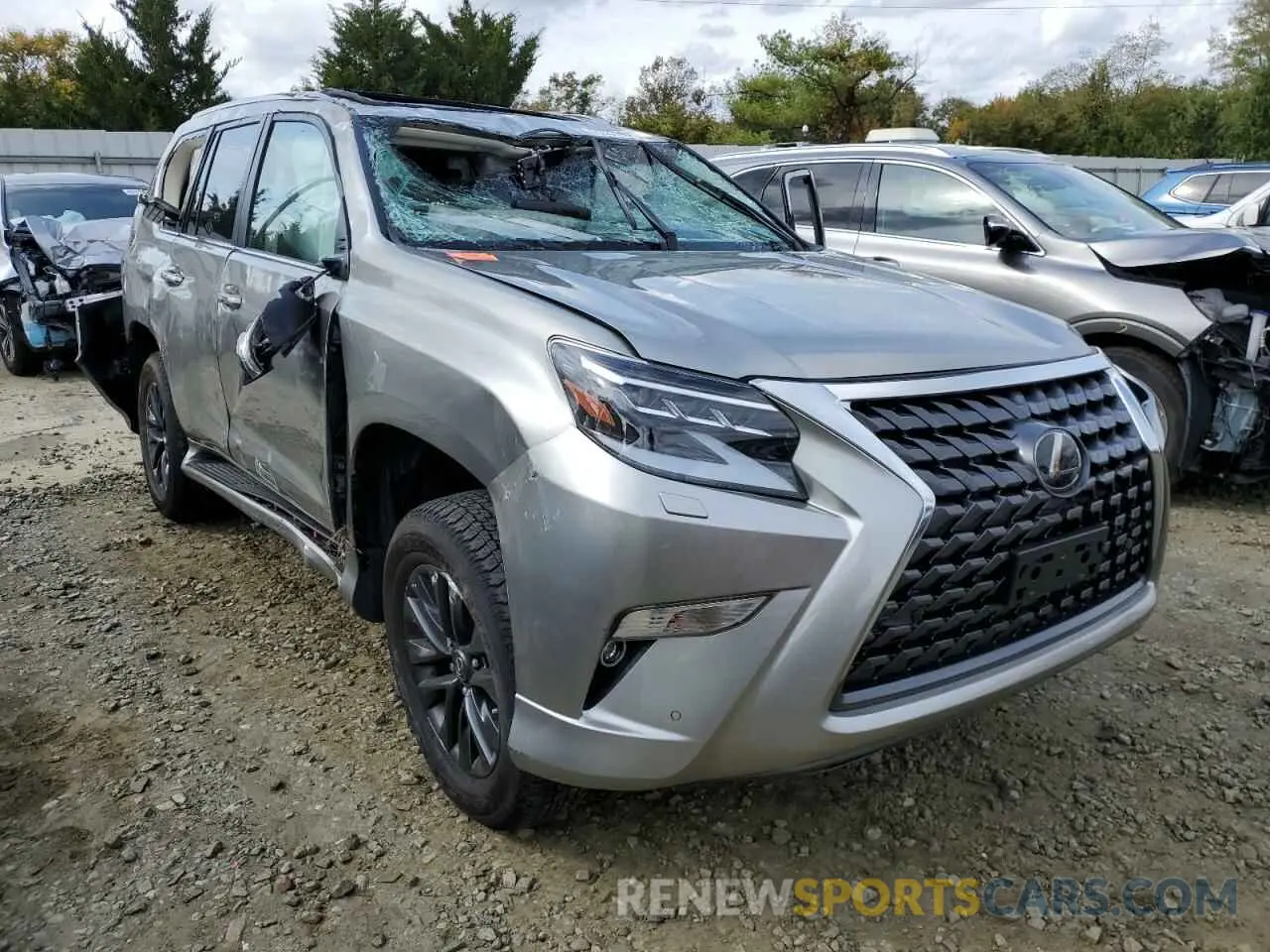 1 fotografías del automóvil dañado JTJAM7BX7M5302497 LEXUS GX 2021