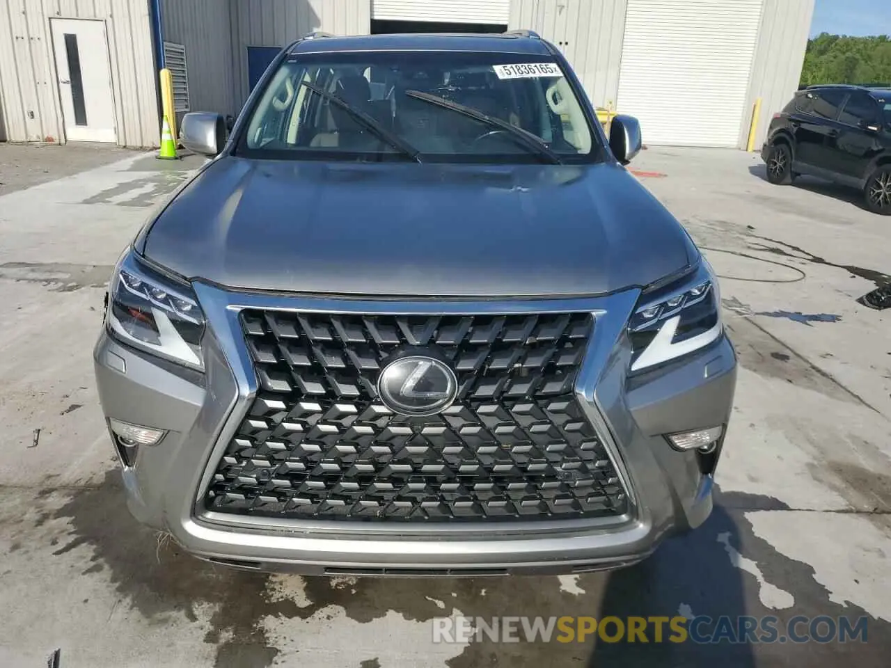 5 fotografías del automóvil dañado JTJAM7BX8M5269459 LEXUS GX 2021