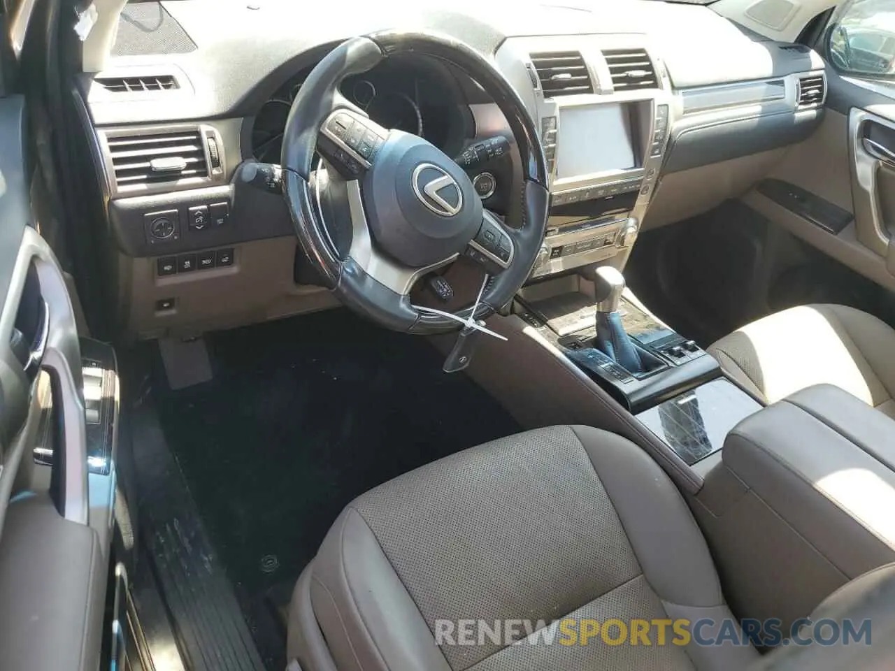 8 fotografías del automóvil dañado JTJAM7BX8M5269459 LEXUS GX 2021