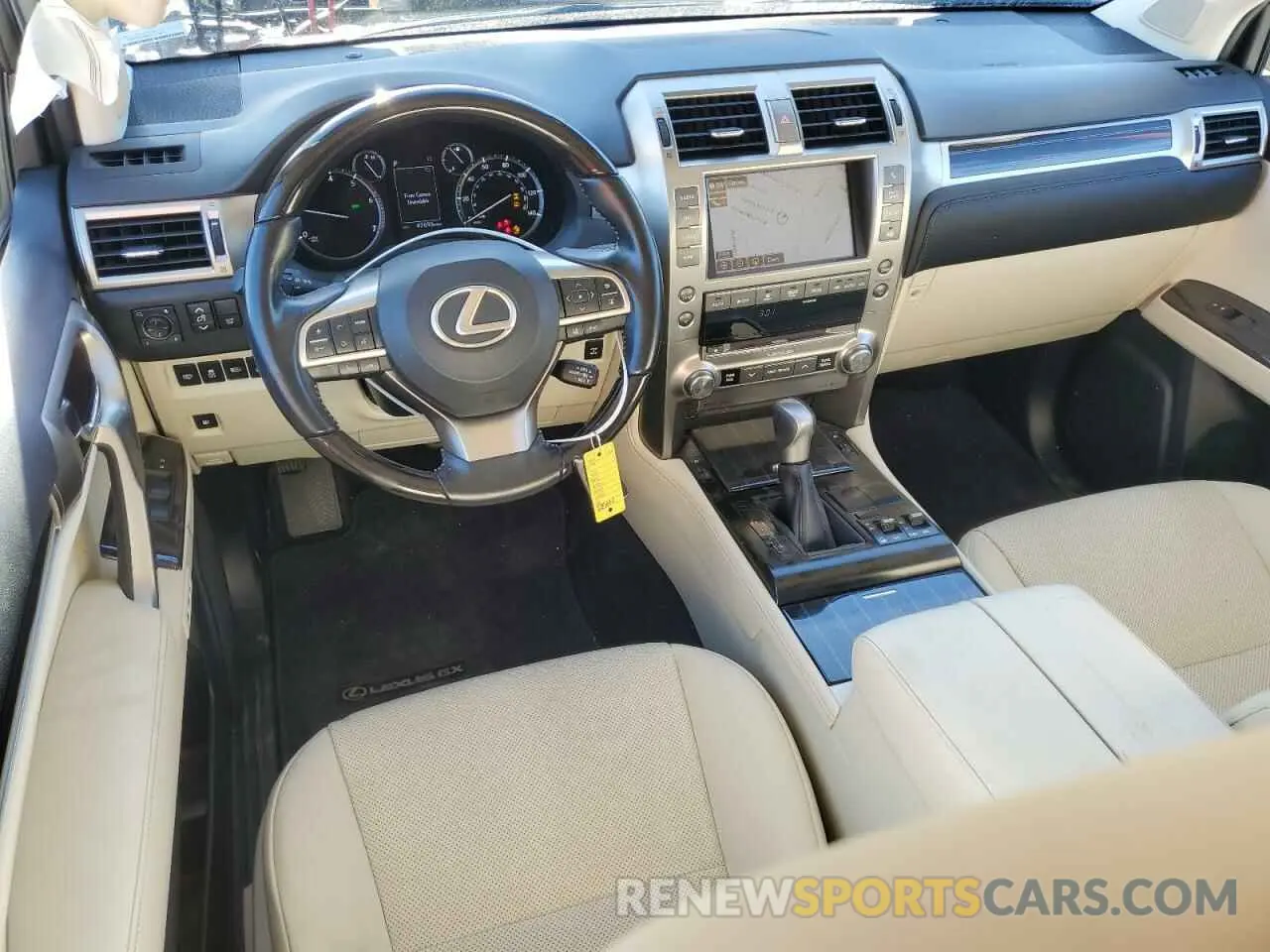 8 fotografías del automóvil dañado JTJAM7BX8M5278954 LEXUS GX 2021