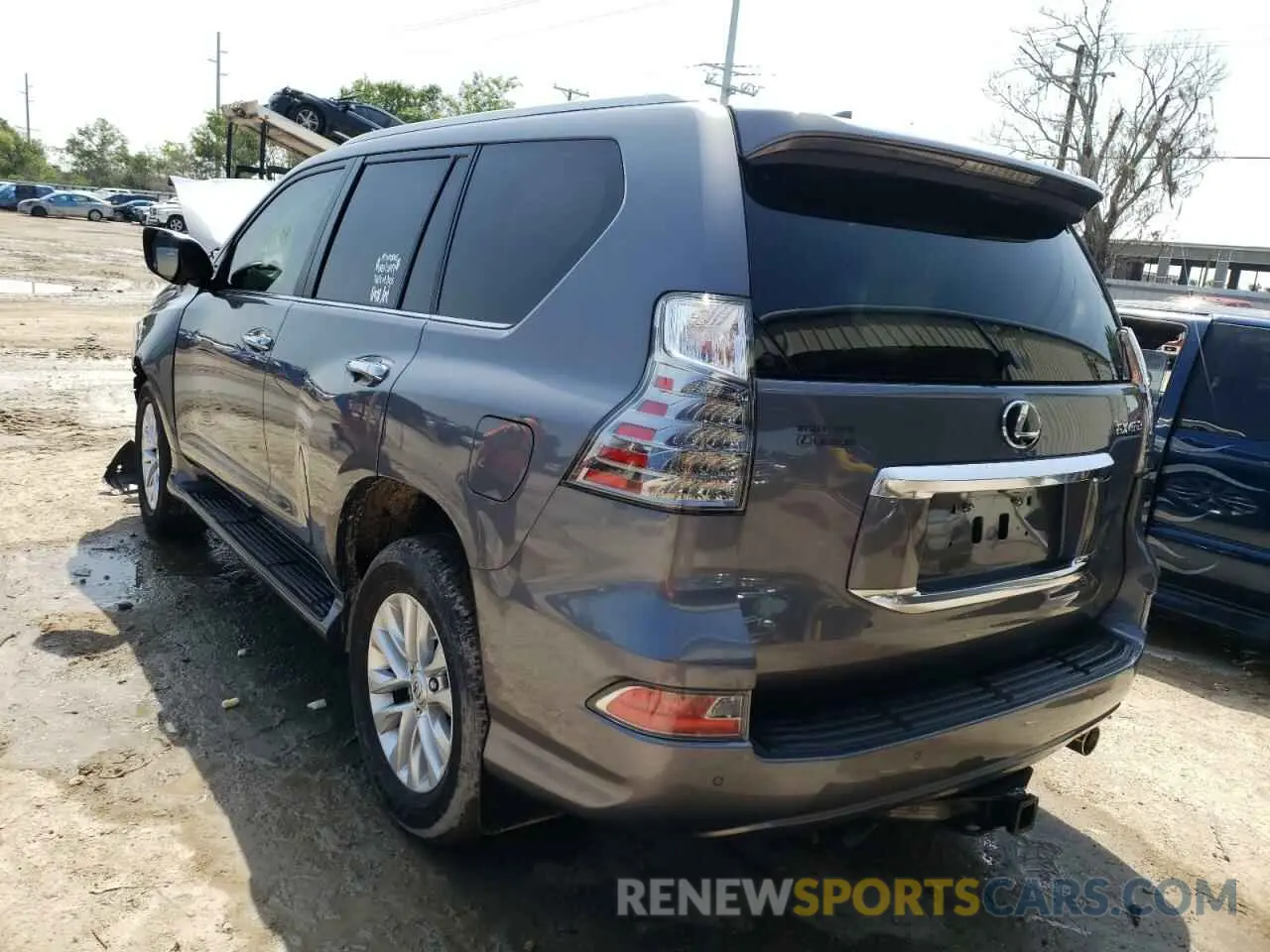 3 fotografías del automóvil dañado JTJAM7BX8M5287587 LEXUS GX 2021