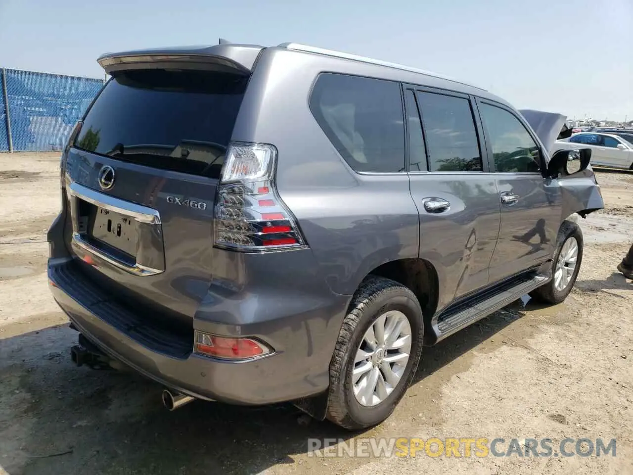 4 fotografías del automóvil dañado JTJAM7BX8M5287587 LEXUS GX 2021