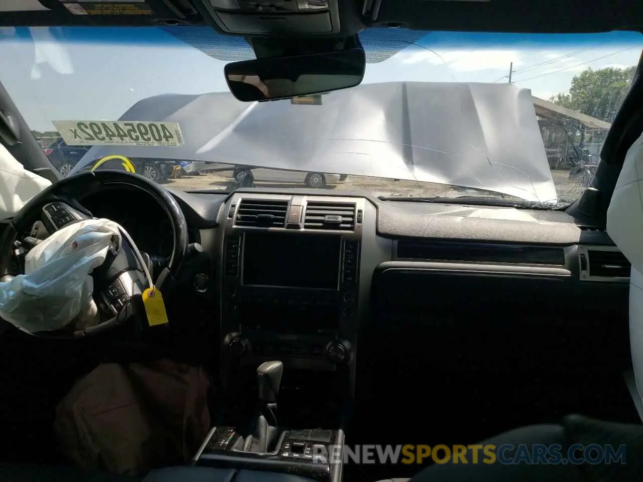 9 fotografías del automóvil dañado JTJAM7BX8M5287587 LEXUS GX 2021