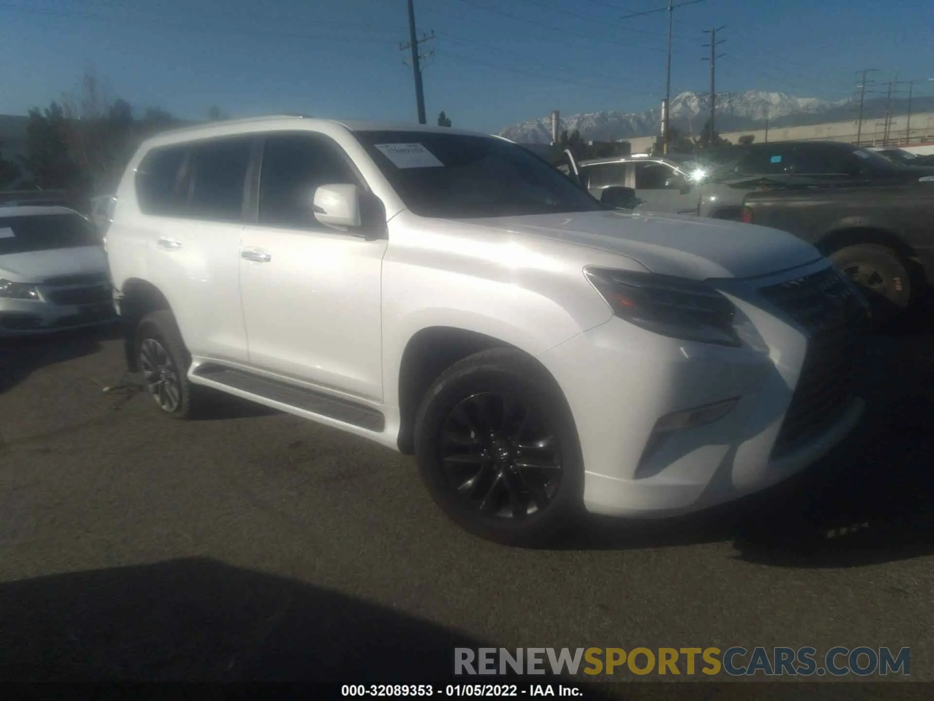 1 fotografías del automóvil dañado JTJAM7BX8M5288965 LEXUS GX 2021