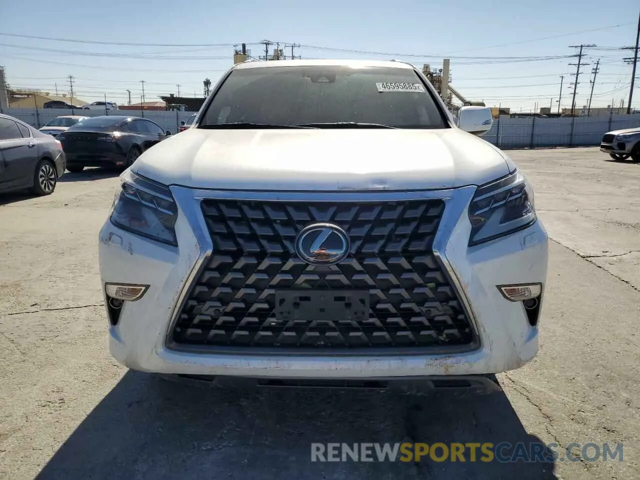 5 fotografías del automóvil dañado JTJAM7BX8M5290943 LEXUS GX 2021