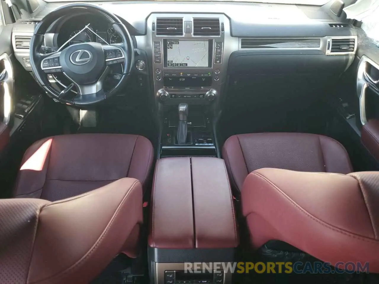 8 fotografías del automóvil dañado JTJAM7BX8M5290943 LEXUS GX 2021