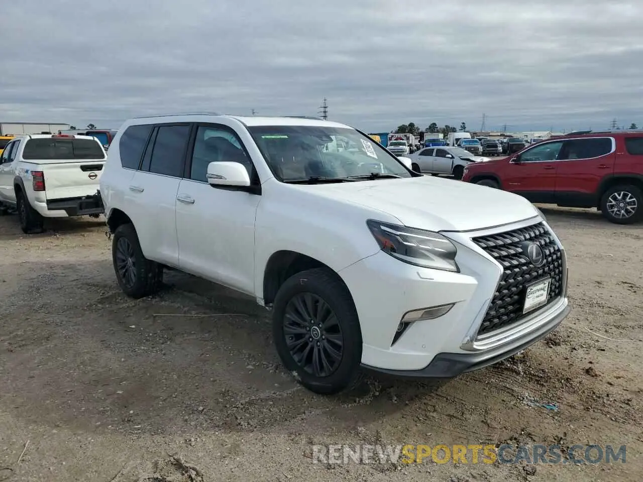 4 fotografías del automóvil dañado JTJAM7BX8M5291008 LEXUS GX 2021