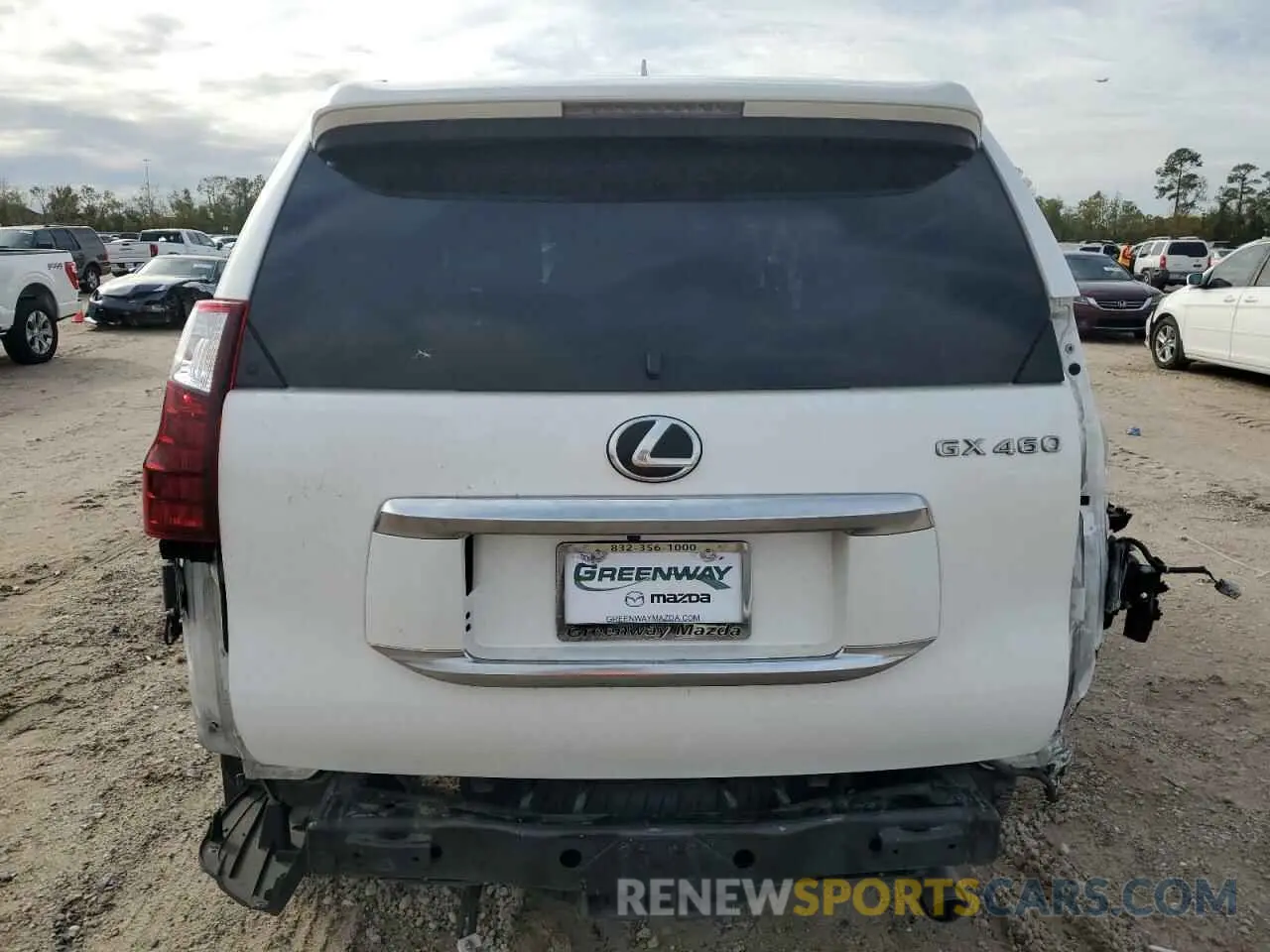 6 fotografías del automóvil dañado JTJAM7BX8M5291008 LEXUS GX 2021