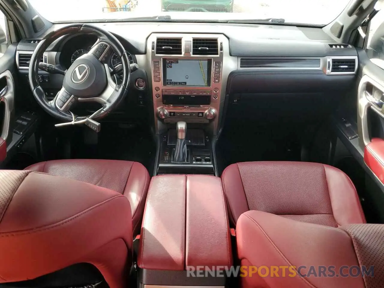 8 fotografías del automóvil dañado JTJAM7BX8M5291008 LEXUS GX 2021
